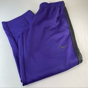 Nike Therma Fit Sweatpants Purple Size XL